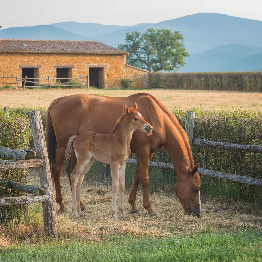 Élevage de chevaux, Écurie de Balmon, Villeneuve